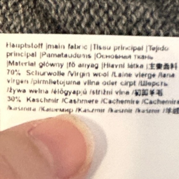 Windsor Men’s Medium Sweater Cream Gray Alparo Wool Cashmere MSRP $308 NWT Lux - Picture 9 of 14